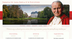 Desktop Screenshot of parafiajanapawla.pl