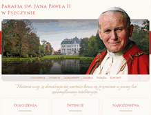 Tablet Screenshot of parafiajanapawla.pl